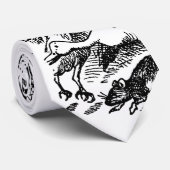  Alice in Wonderland, die kaarten speelt Stropdas (Opgerold)