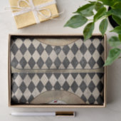 Alice in Wonderland die kaartenpapier speelt Tissuepapier (Geschenk)