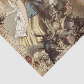 Alice in Wonderland die papier pakt (Detail)