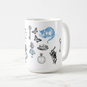 Alice in Wonderland  Dingen Mok (Voorkant rechts)