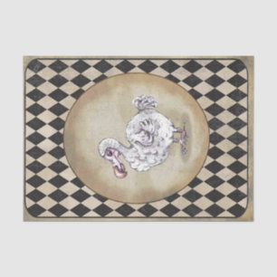 Alice in Wonderland Dodo Bird Tissue Paper Tissuepapier