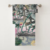 Alice in Wonderland Dodo Classic Artwork Bad Handdoek (Insitu)