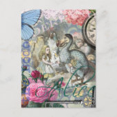 Alice in Wonderland Dodo Classic Artwork Briefkaart (Voorkant)