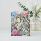 Alice in Wonderland Dodo Classic Artwork Briefkaart (Staand voorkant)
