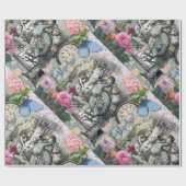 Alice in Wonderland Dodo Classic Artwork Cadeaupapier (Vlak)