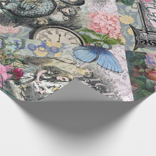 Alice in Wonderland Dodo Classic Artwork Cadeaupapier (Hoek)