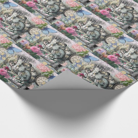 Alice in Wonderland Dodo Classic Artwork Cadeaupapier (Hoek)