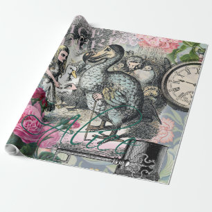 Alice in Wonderland Dodo Classic Artwork Cadeaupapier