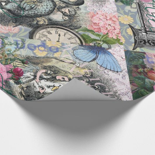 Alice in Wonderland Dodo Classic Artwork Cadeaupapier (Hoek)