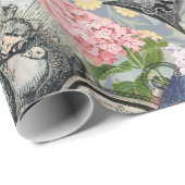 Alice in Wonderland Dodo Classic Artwork Cadeaupapier (Rol Hoek)