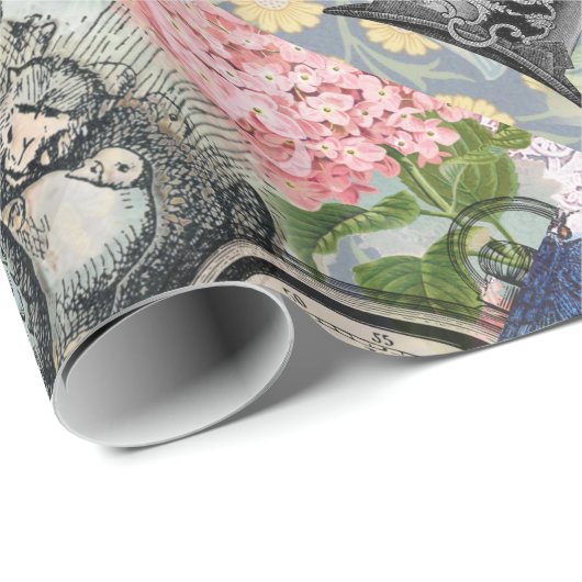 Alice in Wonderland Dodo Classic Artwork Cadeaupapier (Rol Hoek)