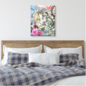Alice in Wonderland Dodo Classic Artwork Canvas Afdruk (Insitu (Slaapkamer))