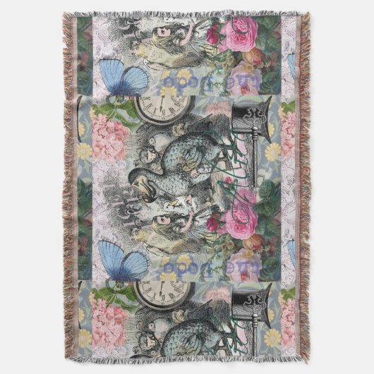 Alice in Wonderland Dodo Classic Artwork Deken (Voorkant Verticaal)