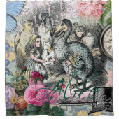 Alice in Wonderland Dodo Classic Artwork Douchegordijn (Voorkant)