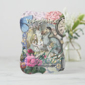 Alice in Wonderland Dodo Classic Artwork Kaart (Staand voorkant)