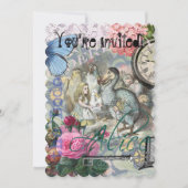 Alice in Wonderland Dodo Classic Artwork Kaart (Voorkant)