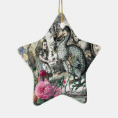 Alice in Wonderland Dodo Classic Artwork Keramisch Ornament (Rechts)
