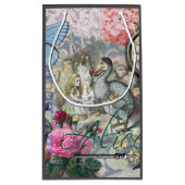 Alice in Wonderland Dodo Classic Artwork Klein Cadeauzakje (Achterkant)