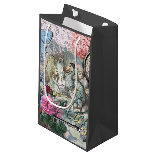 Alice in Wonderland Dodo Classic Artwork Klein Cadeauzakje (Voorkant Gekanteld)