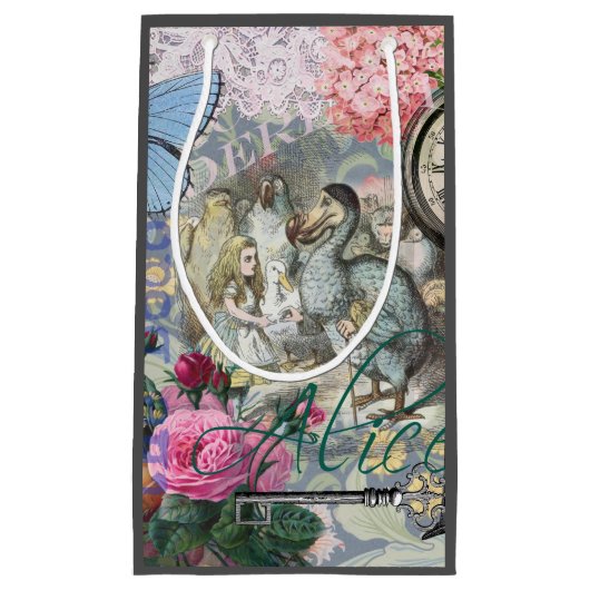 Alice in Wonderland Dodo Classic Artwork Klein Cadeauzakje (Voorkant)