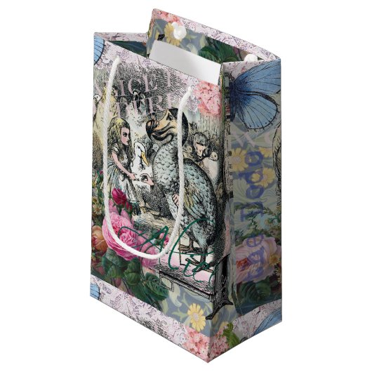 Alice in Wonderland Dodo Classic Artwork Klein Cadeauzakje (Voorkant Gekanteld)