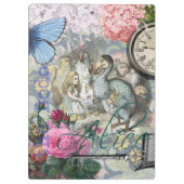 Alice in Wonderland Dodo Classic Artwork Klembord (Achterkant)