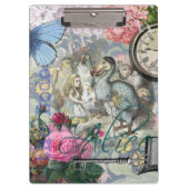 Alice in Wonderland Dodo Classic Artwork Klembord (Voorkant)
