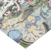 Alice in Wonderland Dodo Classic Artwork Korte Tafelloper (Hoek)