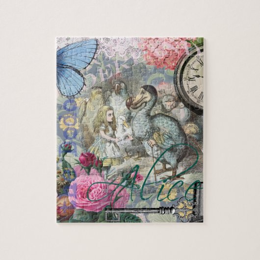 Alice in Wonderland Dodo Classic Artwork Legpuzzel (Verticaal)