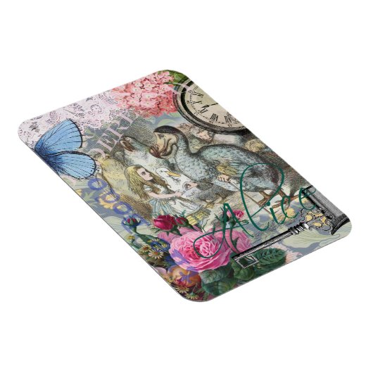 Alice in Wonderland Dodo Classic Artwork Magneet (Rechterzijde)