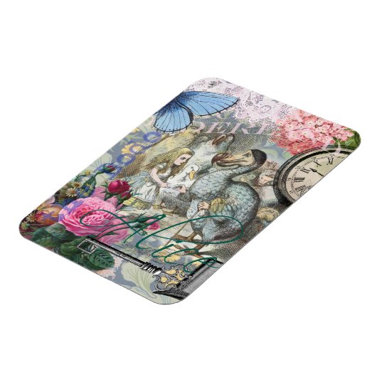 Alice in Wonderland Dodo Classic Artwork Magneet (Linkerzijde)