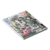 Alice in Wonderland Dodo Classic Artwork Notitieblok (Schuin)