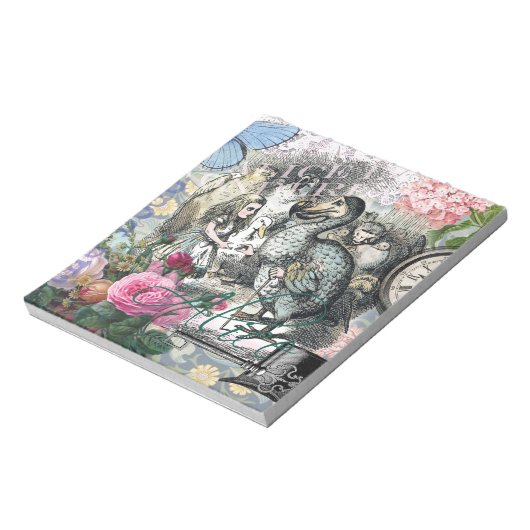 Alice in Wonderland Dodo Classic Artwork Notitieblok (Linkerzijde)