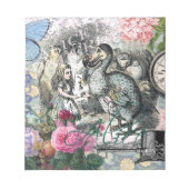 Alice in Wonderland Dodo Classic Artwork Notitieblok (Voorkant)