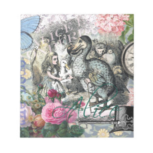 Alice in Wonderland Dodo Classic Artwork Notitieblok