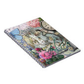 Alice in Wonderland Dodo Classic Artwork Notitieboek (Rechterzijde)