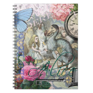 Alice in Wonderland Dodo Classic Artwork Notitieboek