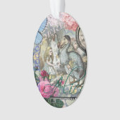Alice in Wonderland Dodo Classic Artwork Ornament (voorkant)