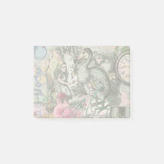 Alice in Wonderland Dodo Classic Artwork Post-it® Notes (Voorkant)