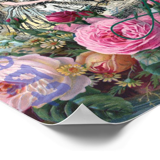 Alice in Wonderland Dodo Classic Artwork Poster (Hoek)