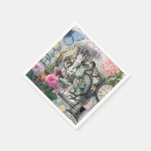 Alice in Wonderland Dodo Classic Artwork Servetten (Hoek)