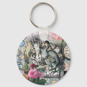 Alice in Wonderland Dodo Classic Artwork Sleutelhanger