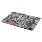 Alice in Wonderland Dodo Classic Artwork Snijplank (Hoek)