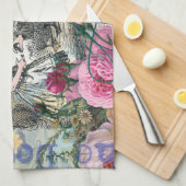 Alice in Wonderland Dodo Classic Artwork Theedoek (Quarter Fold)