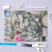 Alice in Wonderland Dodo Classic Artwork Tissuepapier (Craft)