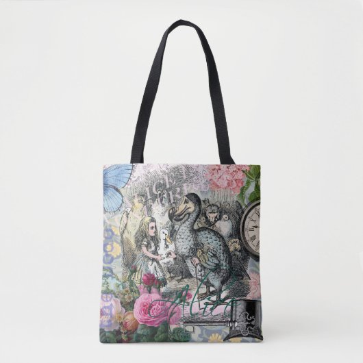 Alice in Wonderland Dodo Classic Artwork Tote Bag (Voorkant)