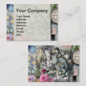 Alice in Wonderland Dodo Classic Artwork Visitekaartje (Voorkant / Achterkant)