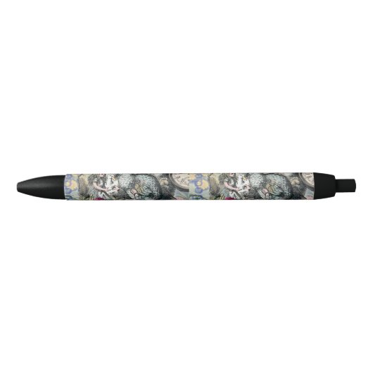 Alice in Wonderland Dodo Classic Artwork Zwarte Inkt Pen (Voorkant)