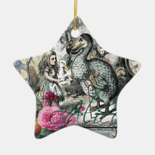 Alice in Wonderland Dodo Klassieke Kunstwerk Keramisch Ornament