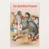 Alice in Wonderland Dodo Planner (Voorkant)